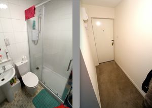 Bathroom and Hallway- click for photo gallery